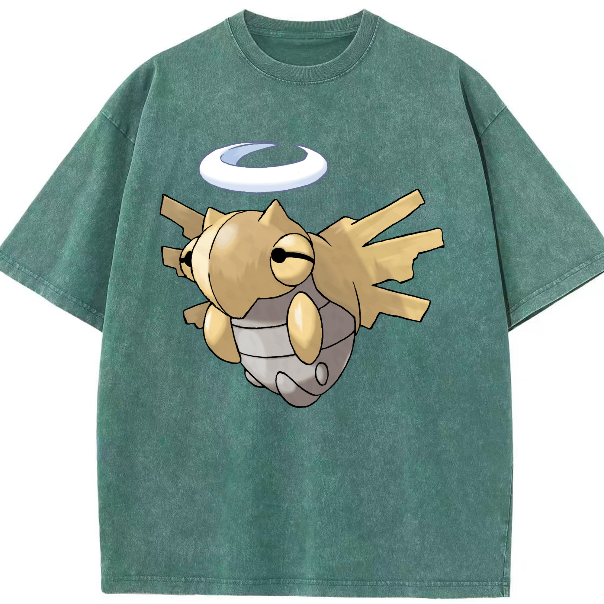 （画像用） ポケットモンスター Pokémon 綿100% ヴィンテージ風 半袖Tシャツ（フロントプリント）